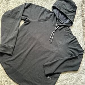 Grey under armour hoodie cutout